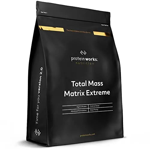 Protein Works - Total Mass Matrix Extreme Mass Gainer | High Calorie Protein Powder Protein Works Au supplements