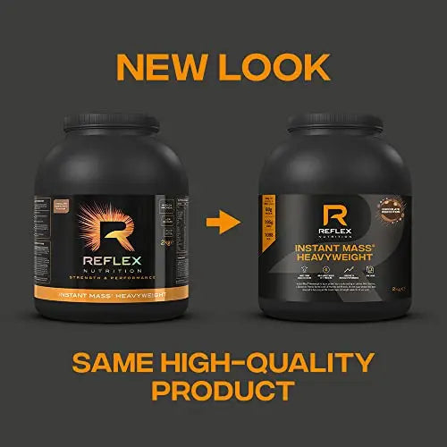 Reflex Nutrition Instant Mass Heavyweight, Mass Protein Powder, Over 1000 Calories Per Serving, 60g Protein Reflex Nutrition Au supplements