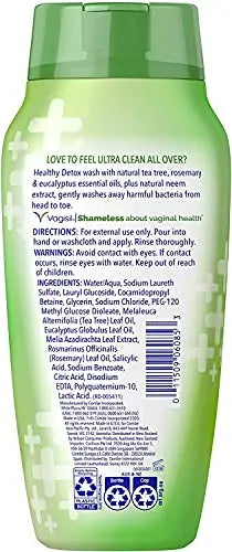 Vagisil Feminine Wash for Intimate Area Hygiene, Healthy Detox, All Over Body Wash for Women Vagisil Au supplements