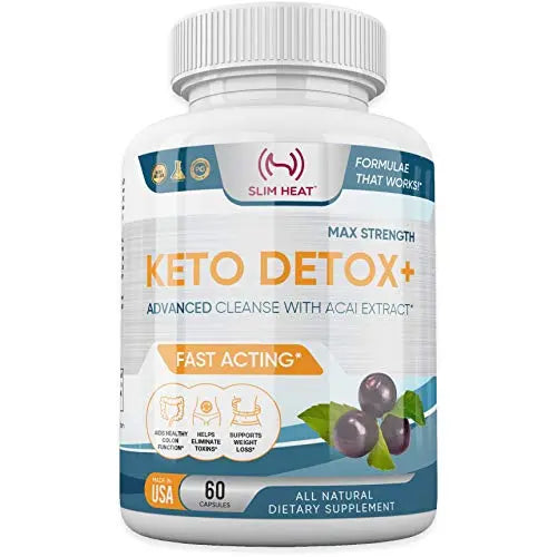 Advanced Keto Colon Cleanser & Detox for Weight Loss - Aids Healthy Colon Function Slim Heat Au supplements