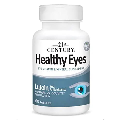 21st Century Healthy Eyes with Lutein Tablets, 60 Count, White (27452) 21st Century Au supplements