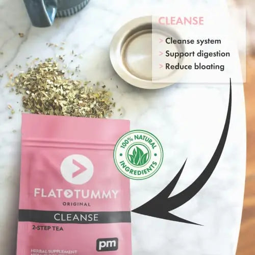 Flat Tummy Tea 2-Step Detox Tea – 2 Week Program – to Boost Energy, Speed Metabolism Flat Tummy Tea Au supplements