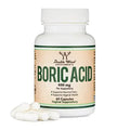 Boric Acid Vaginal Suppositories (600mg, 60 Count) Supports Vaginal pH Balance, Odor Control Double Wood Supplements Au supplements