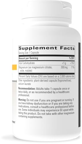 Integrative Therapeutics Tri-Magnesium - Supports Cellular Energy & Energy Metabolism - Magnesium Supplement for Heart & Nerve Health Support