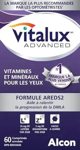 Vitalux Advanced Ocular Multivitamin 60 Count Vitalux Au supplements