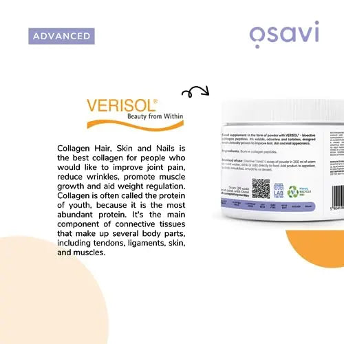 Osavi Collagen Peptides - Hair, Skin & Nails - 150g OSAVI Au supplements