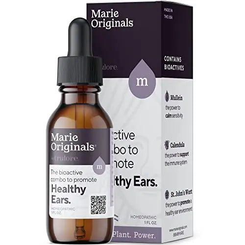Organic Ear Oil for Earache Irritation, All Natural Eardrops for Infection Marie Originals Au supplements