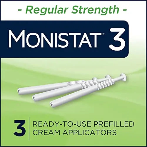 Monistat 3 Day Yeast Infection Treatment for Women, 3 Miconazole Pre-Filled Cream Applicators, 1 Pack Monistat Au supplements