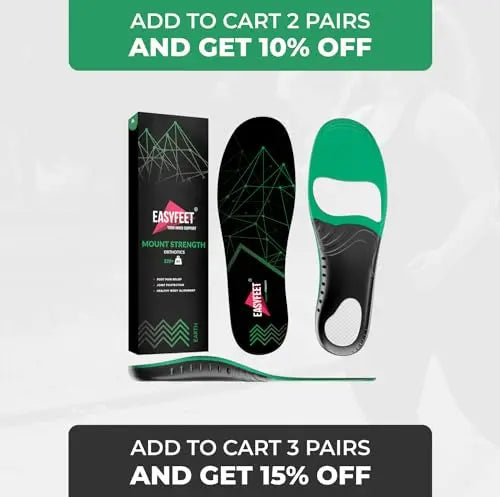 220+ lbs Plantar Fasciitis Strong Arch Support Insoles Inserts Men Women EASYFEET Au supplements