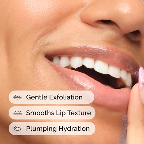The Ordinary PHA 5% Exfoliating Lip Serum, Hydrating Overnight Lip Exfoliator Treatment, 0.5 Fl Oz