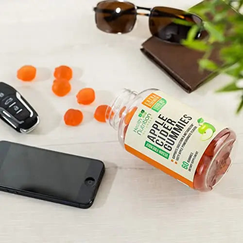 Vegan Apple Cider Vinegar Gummies | Max Strength 1000mg | ACV Supplement Gummy for Adults Health Nutrition Naturals Au supplements