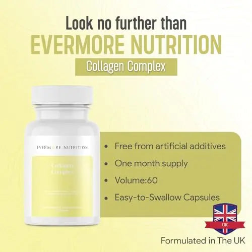 EVERMORE NUTRITION Grass Fed Collagen Complex with Hyaluronic Acid, Vitamin C and Active Peptides EVERMORE NUTRITION Au supplements