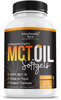 Intentionally Bare Organic MCT Oil Capsules - 70% C8 MCT Oil & 30% C10 MCT Capsules Intentionally Bare Au supplements