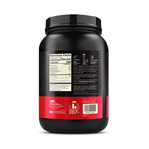 Optimum Nutrition Gold Standard 100% Whey Protein Powder, Banana Cream, 2 Pound Optimum Nutrition Au supplements