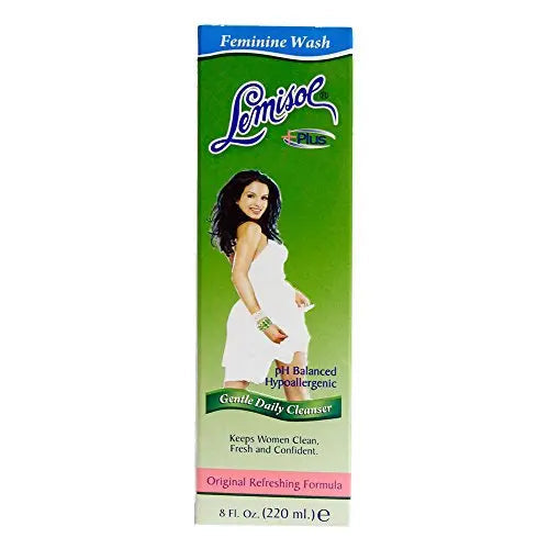 Lemisol Plus, Gentle Daily Feminine Cleanser, Original Refreshing Formula - 8 Oz (Pack of 3) Lemisol Au supplements