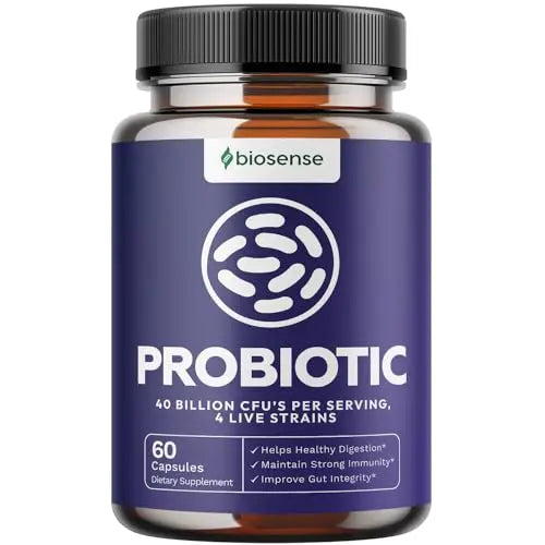 Colon Health Probiotic and Prebiotic Capsules - Gut Health Prebiotics and Probiotics Bio Sense Au supplements