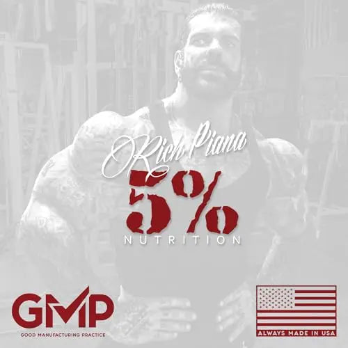 5% Nutrition Rich Piana Kill It Pre Workout Powder w/Creatine, Jitter-Free Caffeine 5% Nutrition Au supplements