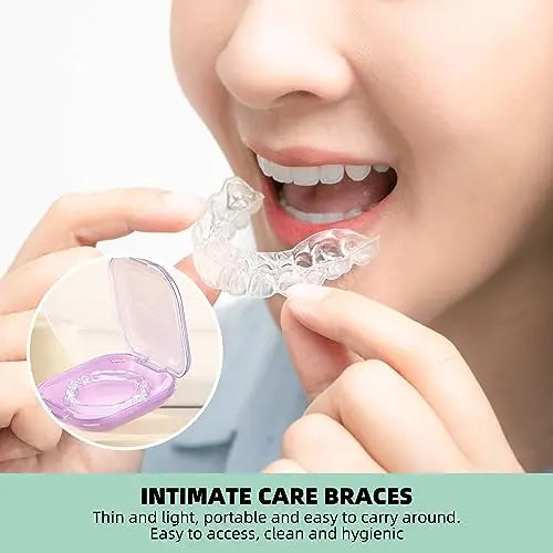 OFIDUS Retainer Case, Aligner Case with Silicone Protection Pad, Compact Orthodontic OFIDUS Au supplements
