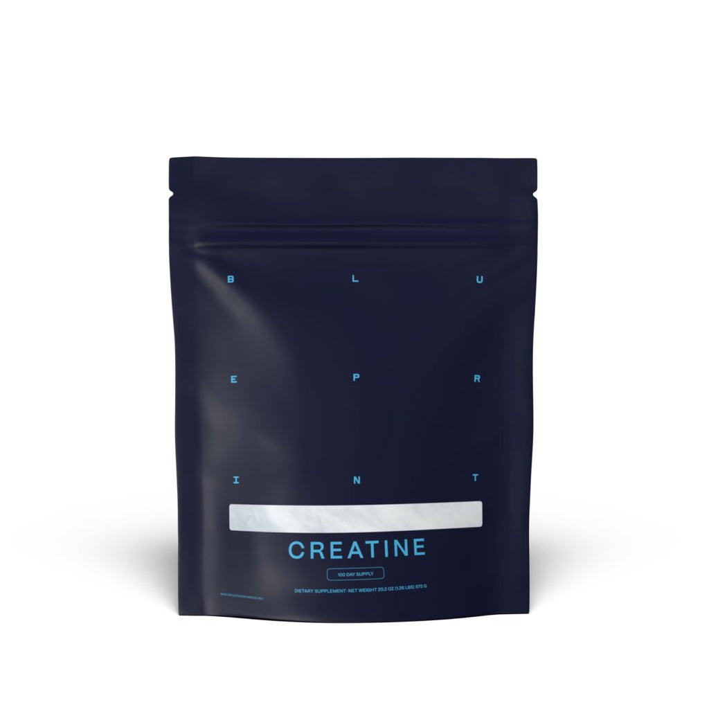 Blueprint Bryan Johnson Creatine Monohydrate Powder – Amino Acid Powder - Supplement Supports Muscle Growth, Recovery, Strength & Focus – Unflavored Creatine for Women & Men – 5g Dose – 100 Servings