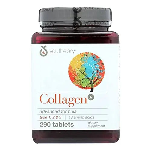 YOUTHEORY Collagen - Advanced Formula 290 Tablets YouTheory Au supplements