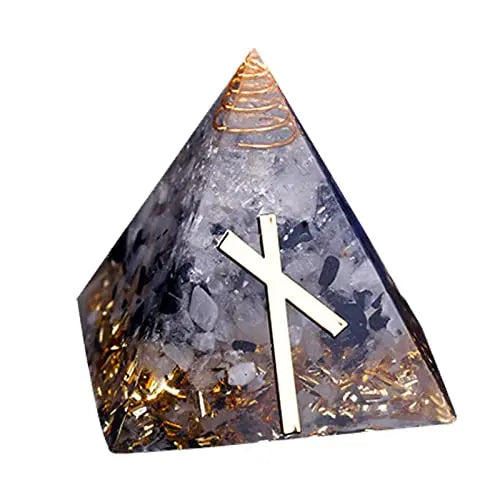 Chrikidor,Rune Pyramid，Orgone Pyramid Crystal Energy Generator Orgonite Balancing Chrikidor Au supplements