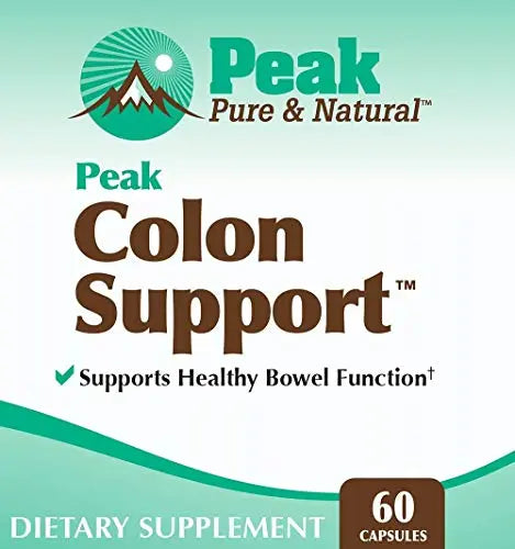 Peak Pure & Natural Colon Support - Colon Cleanse and Detox Supplement for Digestive Peak Pure & Natural Au supplements