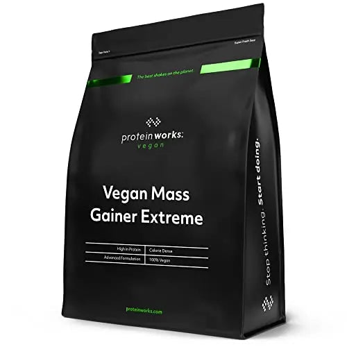 Protein Works - Vegan Mass Gainer Extreme | High Calorie Protein Powder | Weight Gainer Protein Works Au supplements
