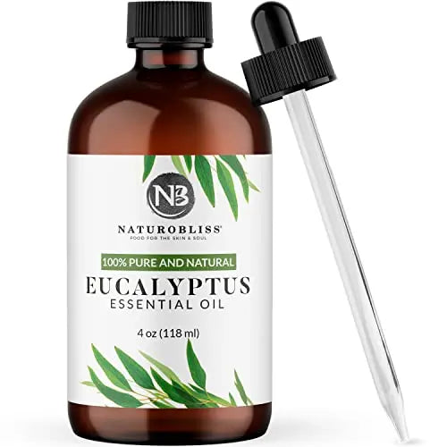 NaturoBliss 100% Pure Natural Undiluted Eucalyptus Essential Oil (4oz) Premium Therapeutic Grade NaturoBliss Au supplements