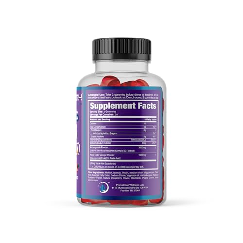 Ashwa ACV Pro Health - Sugar Free Apple Cider Vinegar Gummies, Ashwagandha Gummies Promethean Wellness Au supplements