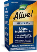 Nature's Way Alive! Men’s 50+ Daily Ultra Potency Complete Multivitamin Nature's Way Au supplements