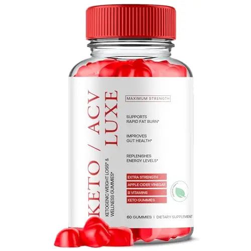 Keto Luxe - Keto Luxe Gummies - Keto Luxe ACV Gummies (1 Pack), 60 count Ark Labs Au supplements