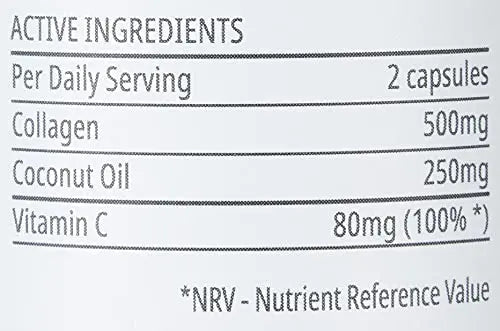 My Vitamins Coconut & Collagen Capsules 60pk MyVitamins Au supplements