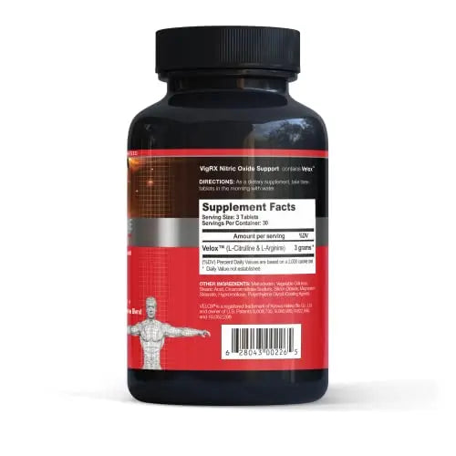 VigRx Nitric Oxide Support Velox Tablets (1) Heath Secret Au supplements