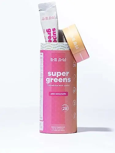 BEAM be Amazing Super Greens Powder with Prebiotics, Digestive Enzymes & Antioxidants BEAM Au supplements