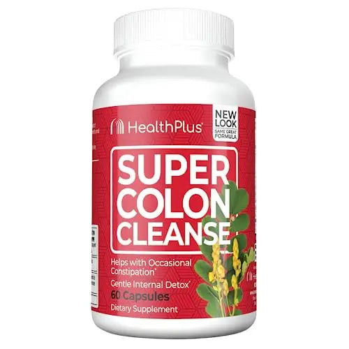 Health Plus Super Colon Cleanse Digestive Support | Constipation Relief to Reduce Bloating Health Plus Au supplements