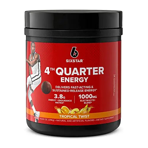 Six Star 4th Quarter Energy Preworkout for Men & Women with Caffeine, Betaine, Taurine Six Star Au supplements