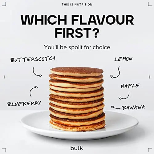 Bulk High Protein Pancake Mix, Butterscotch, 500 g Bulk Au supplements