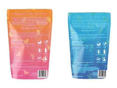 SkinnyBoost - Detox Tea Power Kit-1 - Daytime Tea (28 Bags) 1 Evening Detox Tea (14 Bags) SkinnyBoost Au supplements