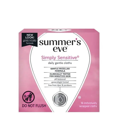 Summer's Eve Cleansing Cloth Simply Sensitive, 3 Count Summer's Eve Au supplements