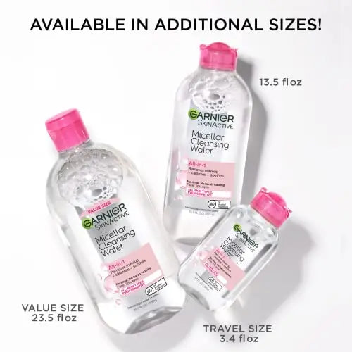 Garnier SkinActive Micellar Water for All Skin Types, Facial Cleanser & Makeup Remover Garnier Au supplements