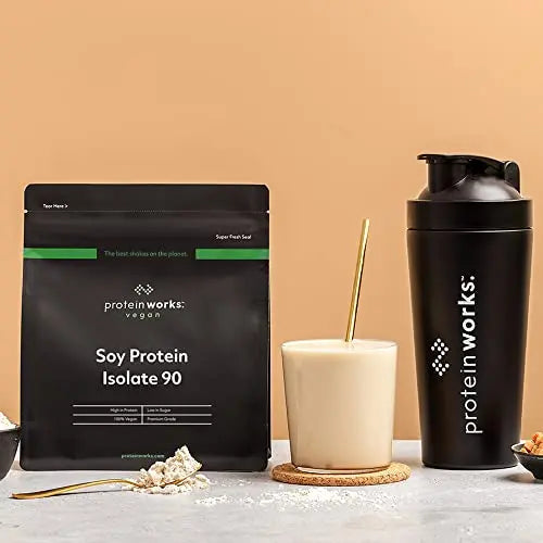 Protein Works Soy Protein 90 (Isolate) Protein Powder | 100% Plant-Based | Low Fat | No Added Sugar Protein Works Au supplements