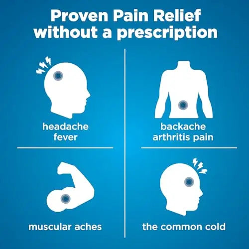 Amazon Basic Care Ibuprofen Tablets 200 mg, Pain Reliever/Fever Reducer, Body Aches Amazon Basic Care Au supplements