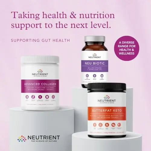 Neutrient™ Advanced Collagen Powder Supplement, Hydrolyzed Collagen Peptides Neutrient the science of nature Au supplements