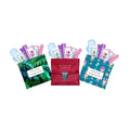 3 x Menstrual All-in-One Kits - Assorted Colors | Convenience on The Go | Single Period Kit Packs pH Advantage Au supplements