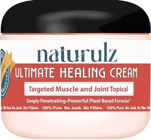 Naturulz Ultimate Healing Cream 4 Ounce Fast-Acting Topical for Backs, Knees, Shoulders, Muscles Naturulz Au supplements