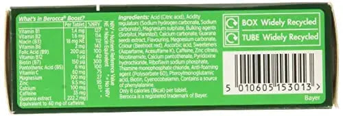 Berocca Boost Multivitamin Tablets Pack Of 20 Berocca Au supplements