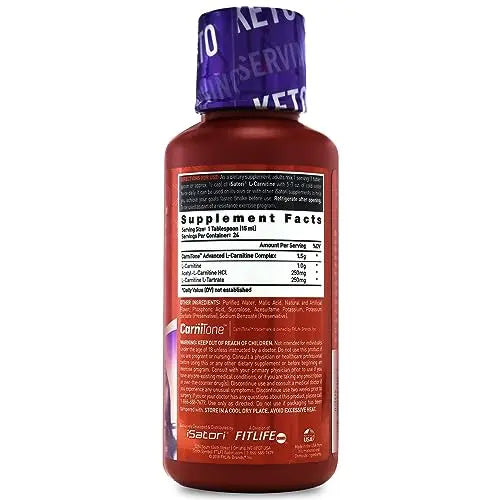 iSatori L-Carnitine Liquid Metabolic Enhancer and Energy Booster - Health and Fitness iSatori Au supplements