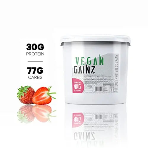 The Bulk Protein Company, Vegan Gainz - Plant Based Protein Powder - Weight Gainer- 32 Servings The Bulk Protein Company Au supplements