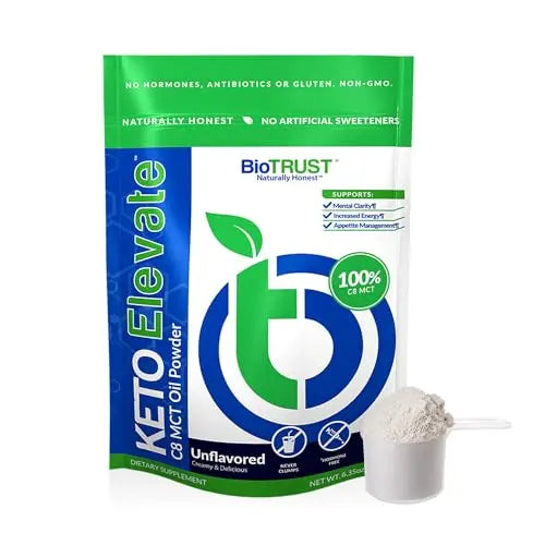 BioTrust Keto Elevate – Pure C8 MCT Oil Powder – Ketogenic Diet Supplement BioTrust Au supplements