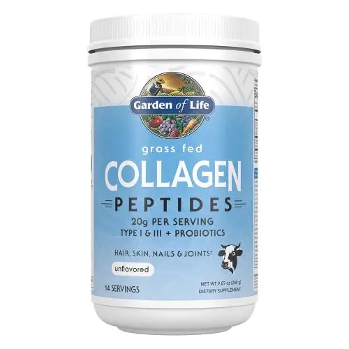 Garden of Life Grass Fed Collagen Peptides Powder – Unflavored, for Women Men Hair Garden of Life Au supplements